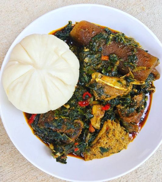 Afang Soup. Photo Mobizoneng