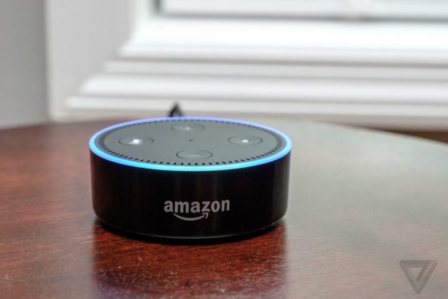Amazon Alexa. Photo The Verge