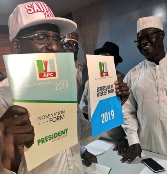 Group buys Buhari expression of interest and nomination form