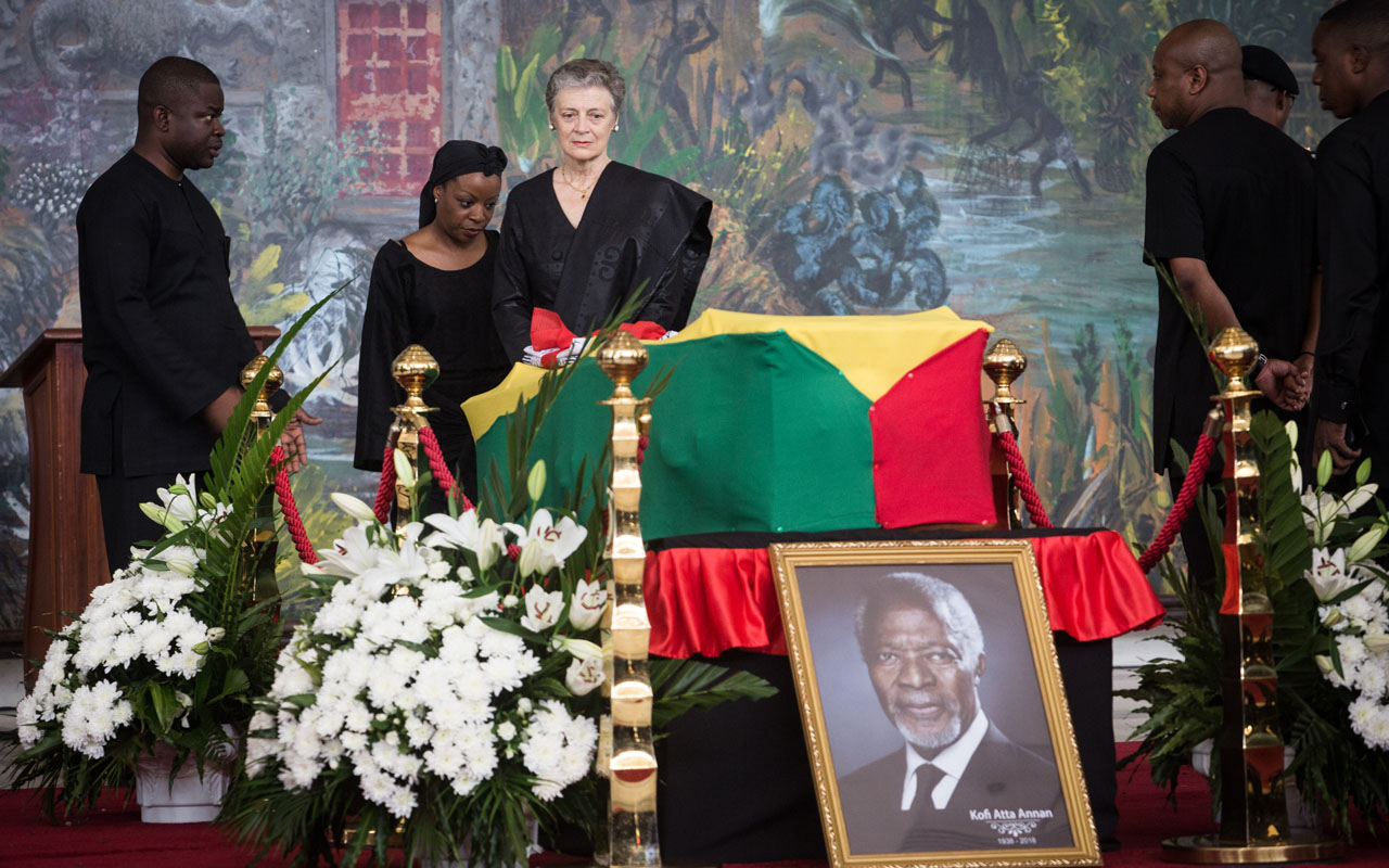 GHANA-UN-ANNAN-CEREMONY