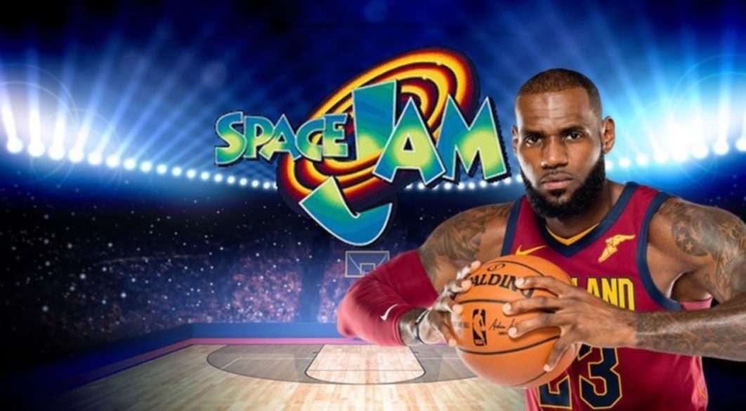 Lebron in Space Jam 2. Photo Comic Book