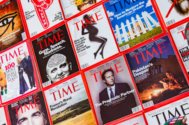 Time Magazine. Photo Newyork Post
