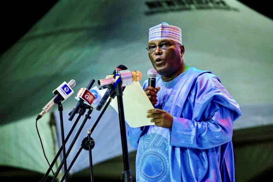 Atiku at convention