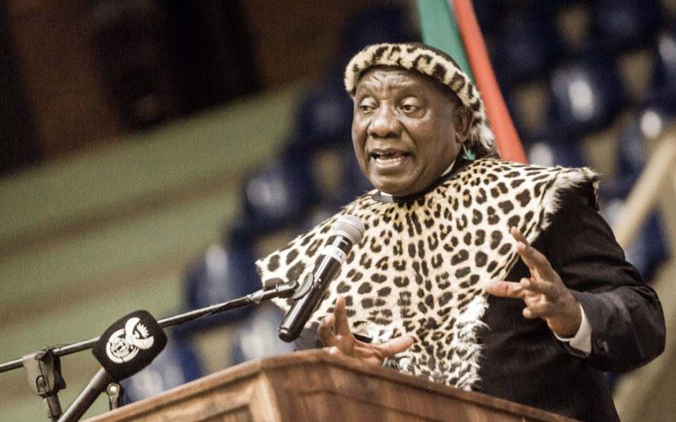 SAFRICA-POLITICS-KWAMKWANAZI-LAND-RESTITUITION