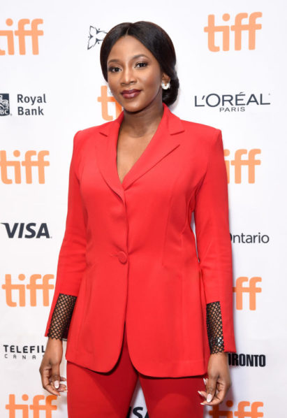 Genevieve Nnaji at the Lionheart premiere at the 2018 TIFF