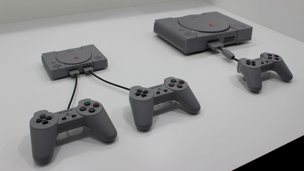 Playstation classic. Photo Plus One Player