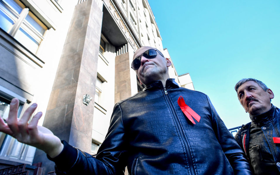 RUSSIA-PENSION-PARLIAMENT-RALLY