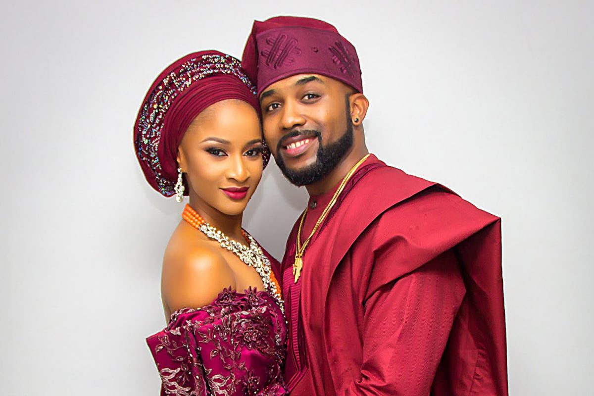 Banky W and Adesua Etomi Photo – Amore