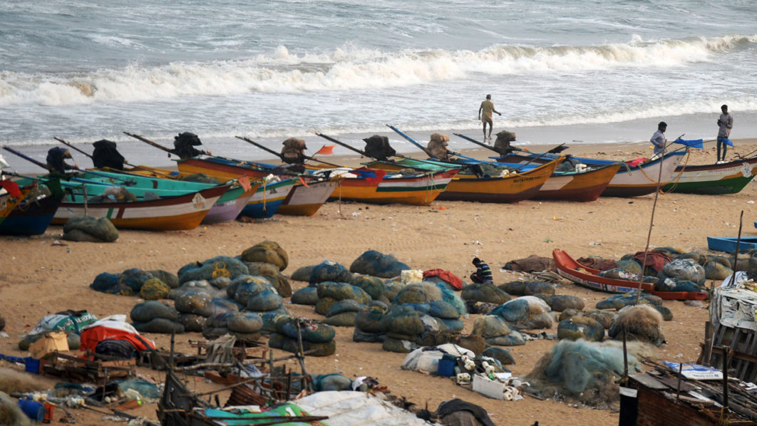 INDIA-WEATHER-CYCLONE-GAJA