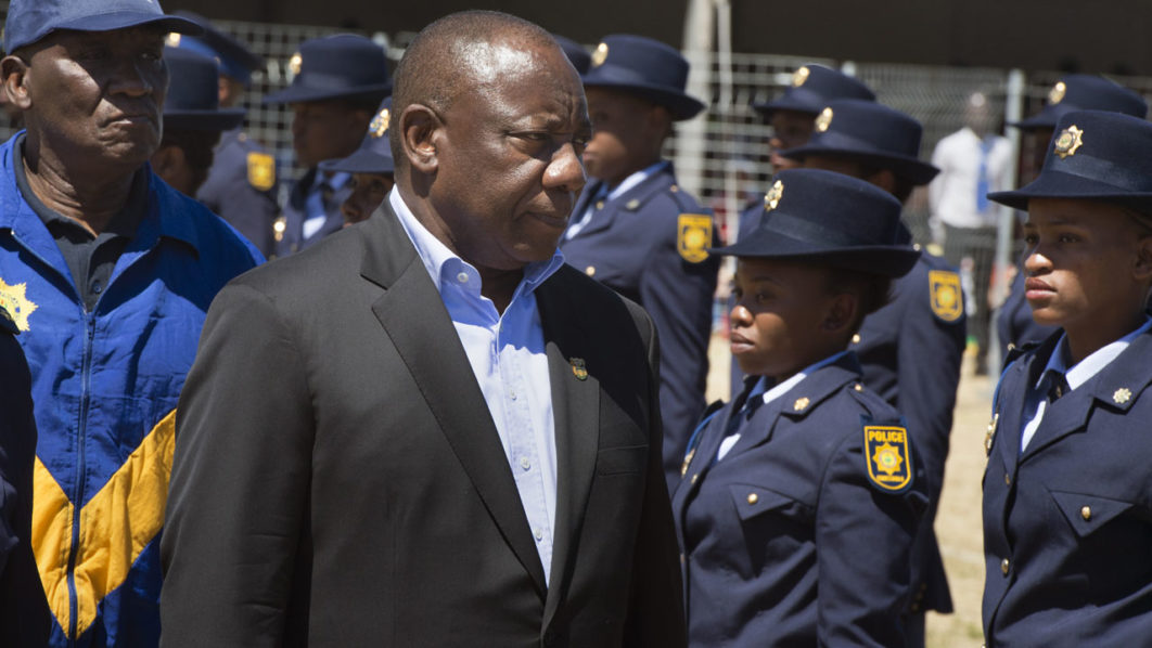 SAFRICA-POLITICS-SECURITY-POLICE