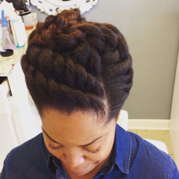 Protective style for hair
