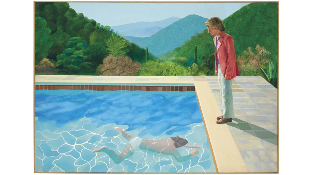 David Hockney Painting photo Los Angeles Times