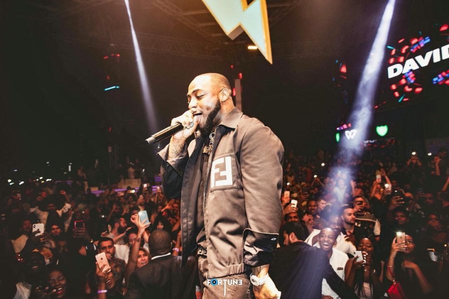 Davido Africa music fest photo Glam Africa