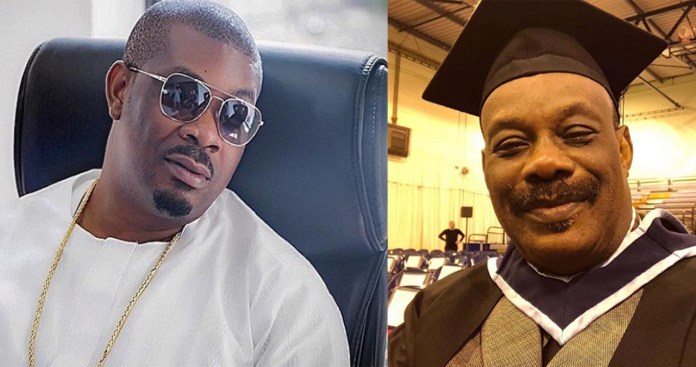Don jazzy and his father