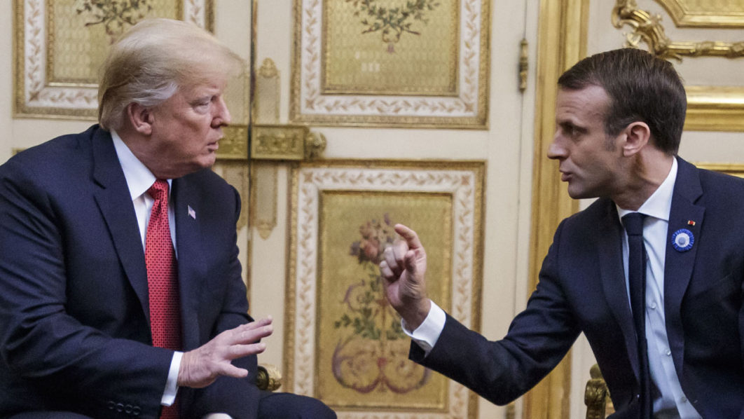 FILES-US-DIPLOMACY-FRANCE-MACRON-TRUMP