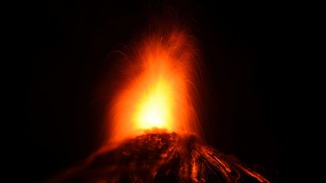 GUATEMALA-VOLCANO-FUEGO