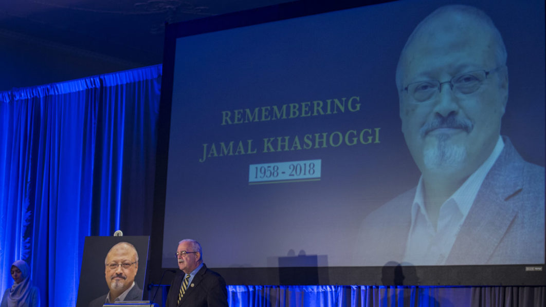 Memorial Service Held For Saudi Journalist Jamal Khashoggi In Washington DC