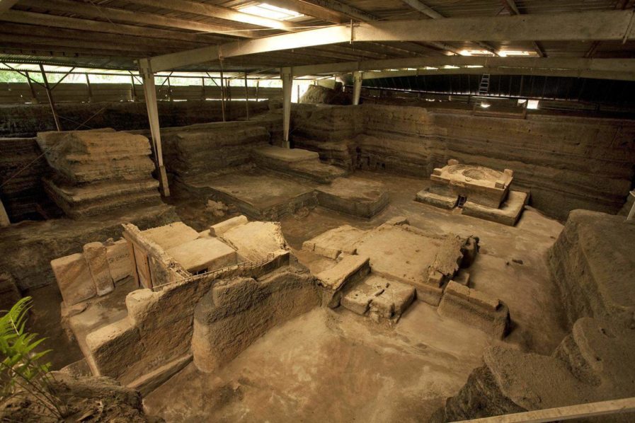 Mayan Pompeii Photo AFP