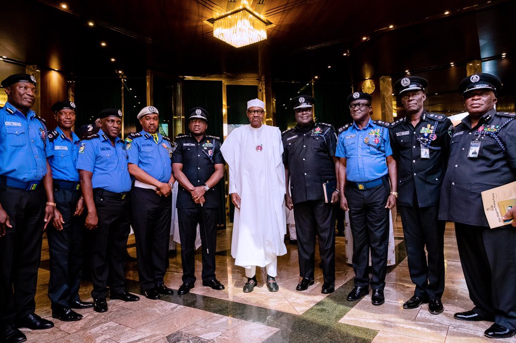 Men of Nigerian Police force
