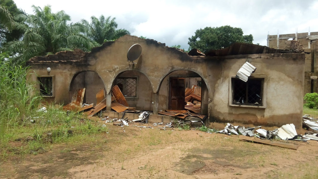 One-of-the-houses-burnt-in-the-community