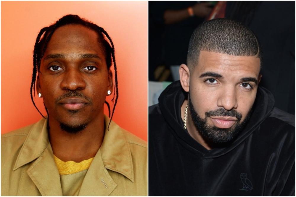 Pusha T and Drake.