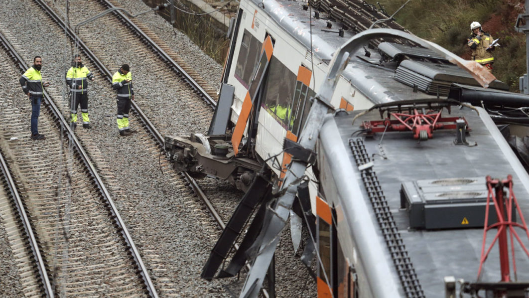 SPAIN-ACCIDENT-RAIL