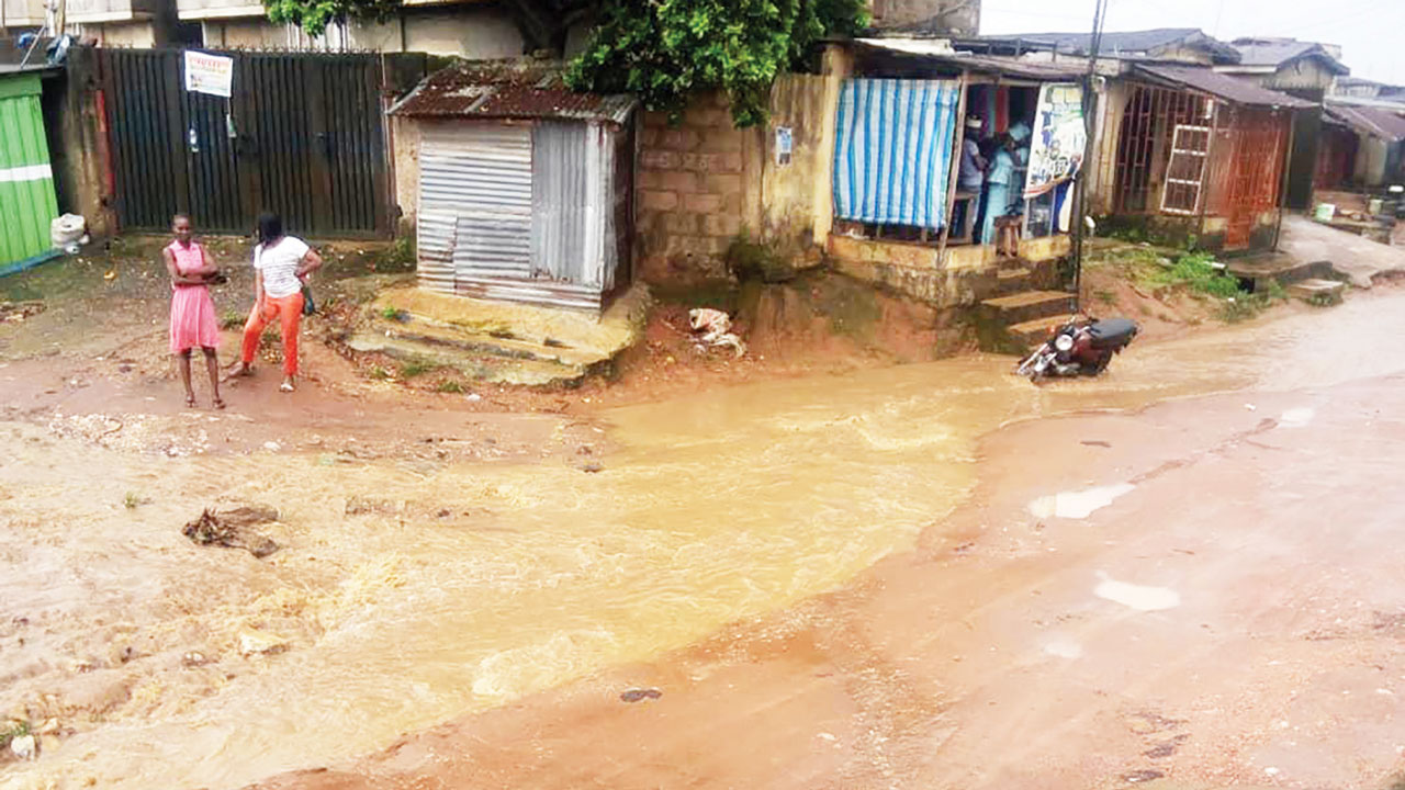 aflooded