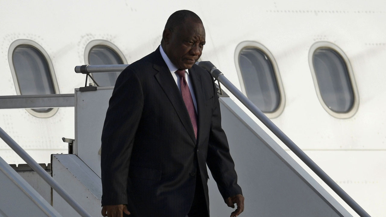 ARGENTINA-G20-SUMMIT-ARRIVAL-RAMAPHOSA