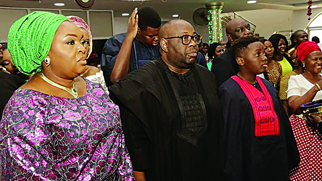 Dele Momodu and wife, Bolaji