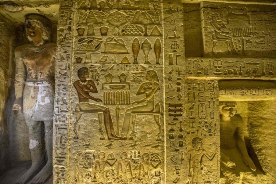 Egyptian Tomb Photo AFP