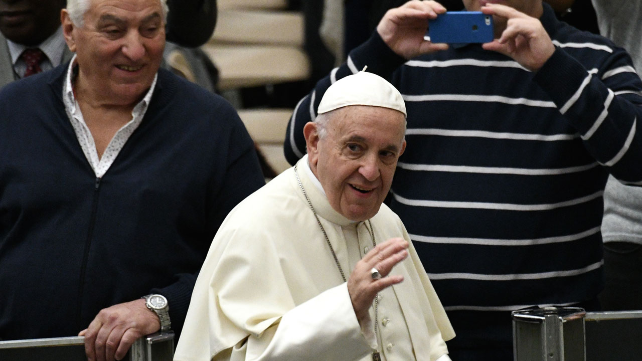 VATICAN-POPE-AUDIENCE