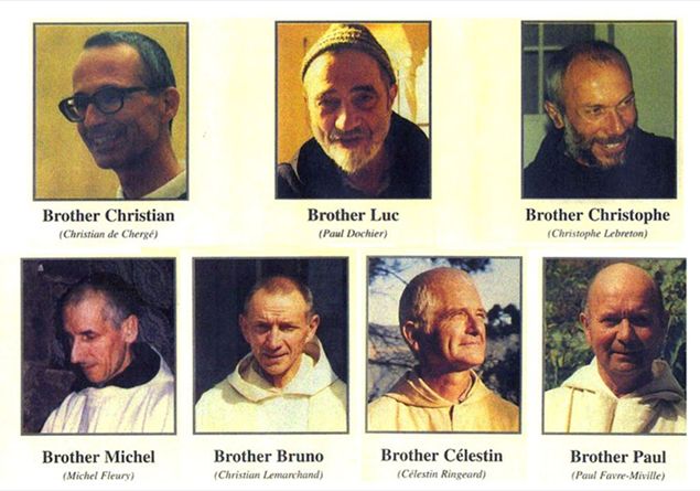 The seven murdered monks. Photo famigliacristiana