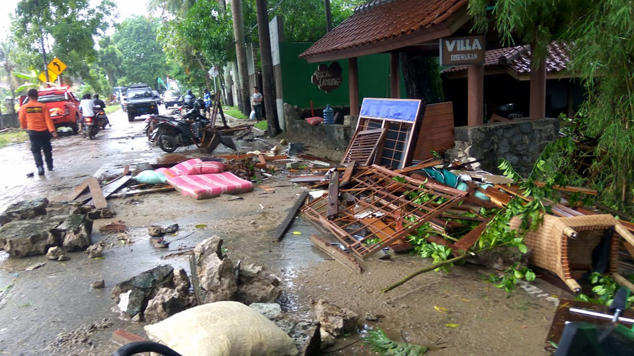 INDONESIA-DISASTER-TSUNAMI
