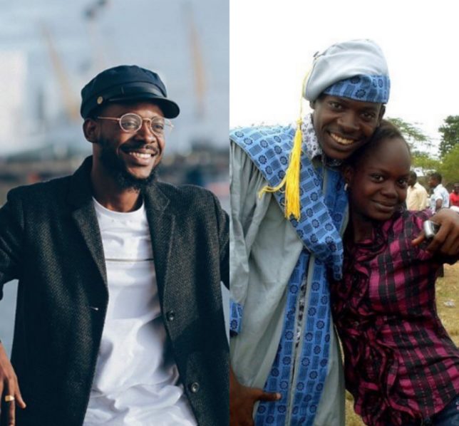 Adekunle Gold and late sister Photo – TV Continental