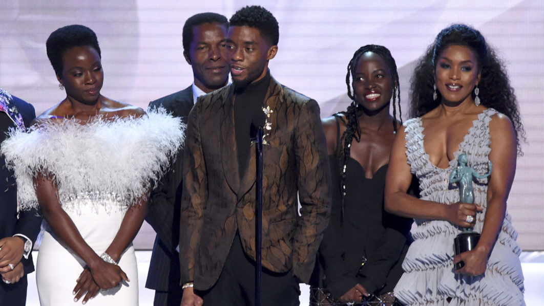 Danai Gurira, Isaach de Bankole, Chadwick Boseman, Lupita Nyong’o, Angela Bassett