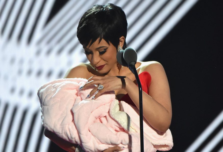Cardi B holding baby Kulture Photo – Celebrity Insider