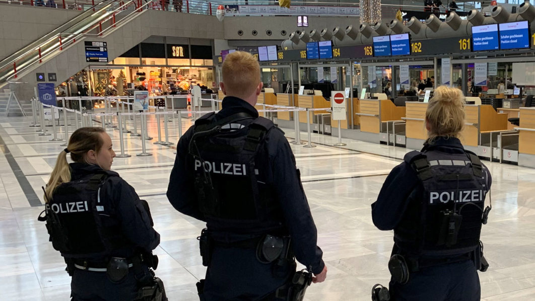 German police boosted security at Stuttgart airport