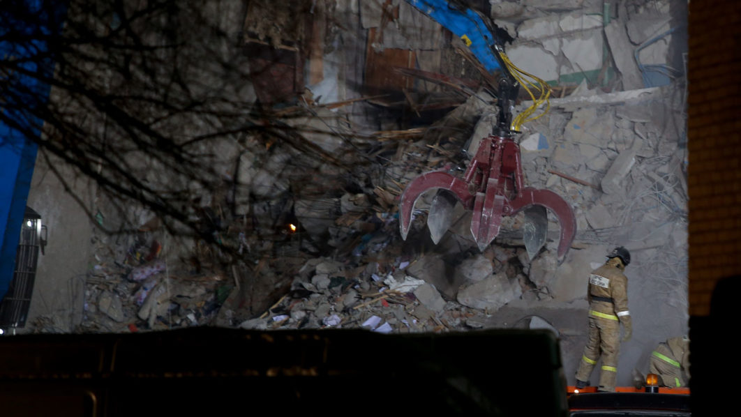 RUSSIA-ACCIDENT-EXPLOSION-GAS