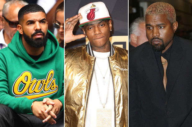 Soulja Boy, Drake and Kanye West