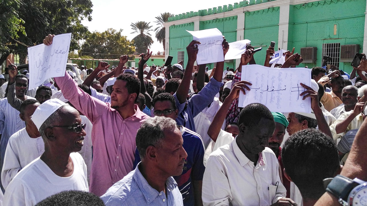 SUDAN-UNREST-DEMO