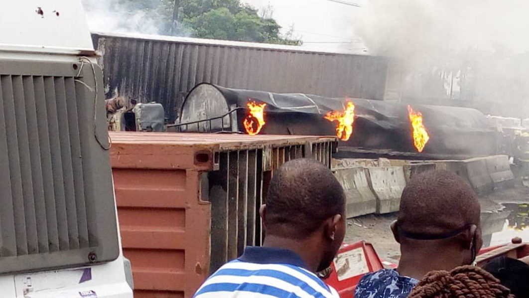 Tanker accident