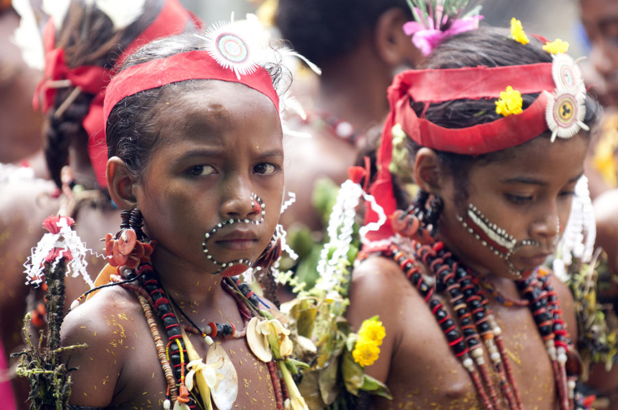Trobrianders of Papua New Guinea. Photo d888