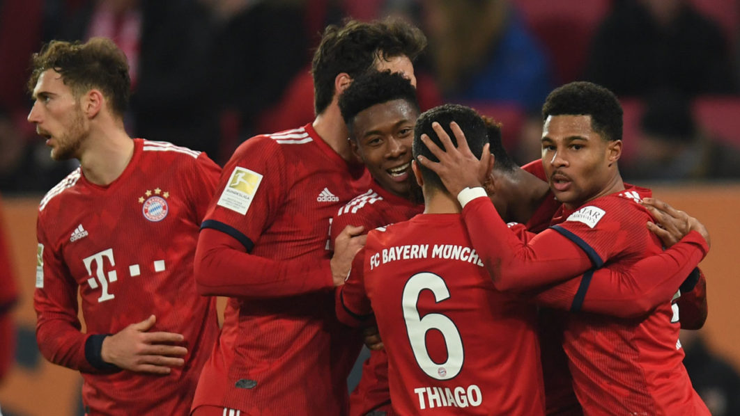 FBL-GER-BUNDESLIGA-AUGSBURG-BAYERN MUNICH