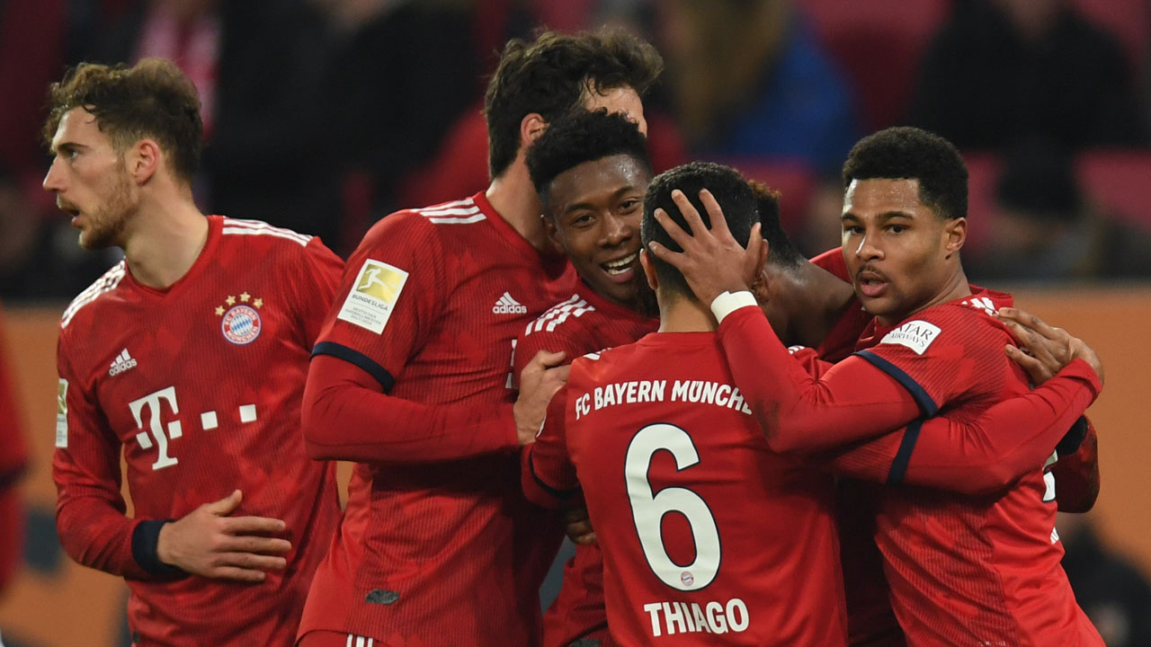 FBL-GER-BUNDESLIGA-AUGSBURG-BAYERN MUNICH