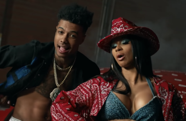 Blueface and Cardi B on Thotiana, Photo. Stereogum