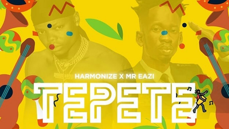 Harmonize x Mr-Eazi (Tepete), Photo. Bella Naija