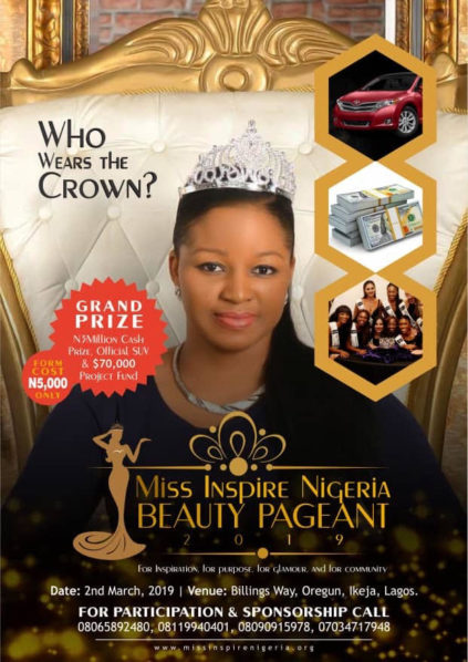 Miss Inspire Nigeria NEW