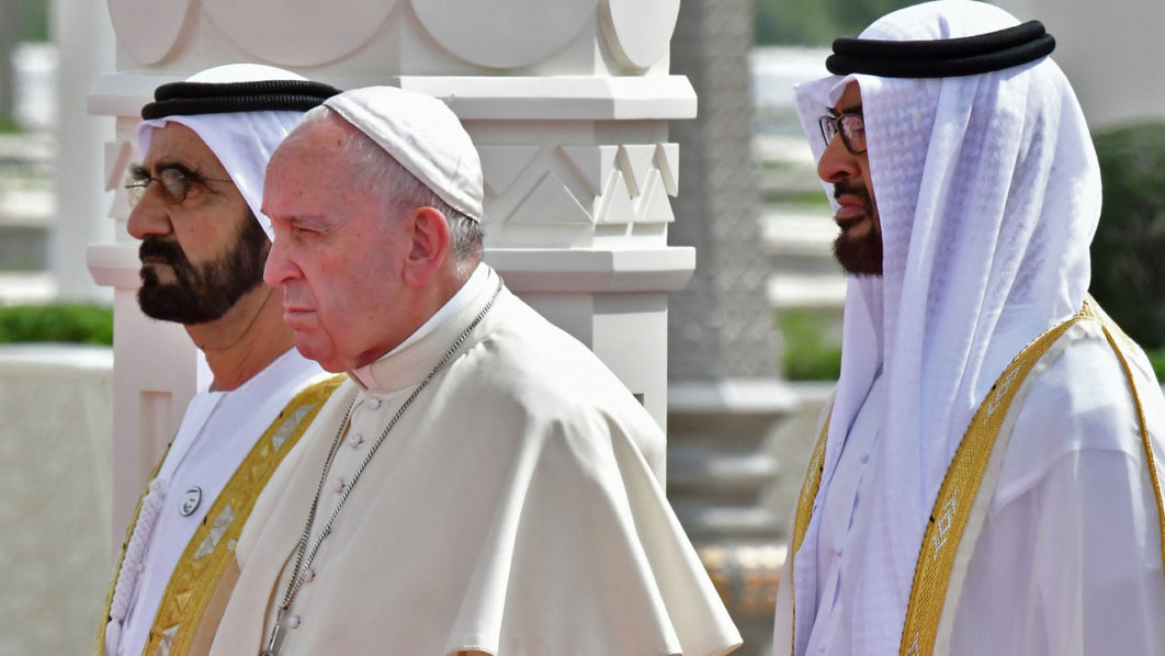 UAE-VATICAN-RELIGION-POPE