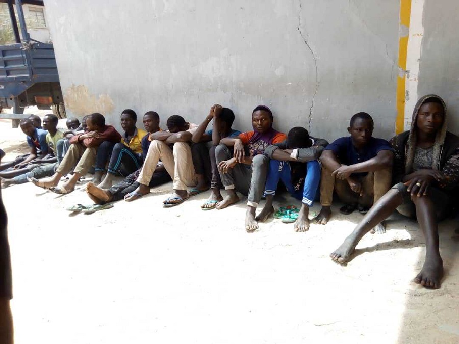 Suspected thugs arrested by Police in Kano State