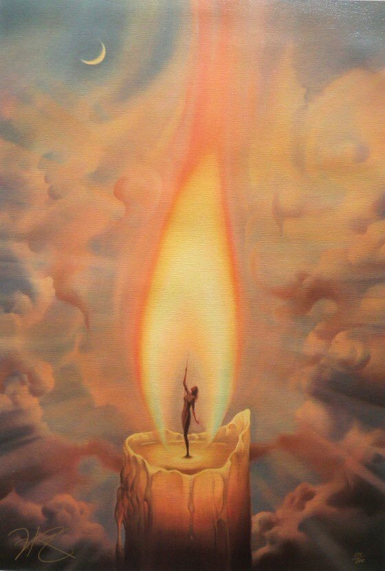 Vladimir Kush - Candle (1)